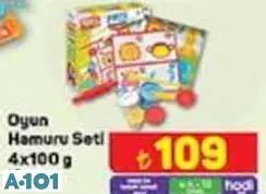 OYUN HAMURU SETİ 4X100 G OYUN HAMURU SETİ 4X100 G